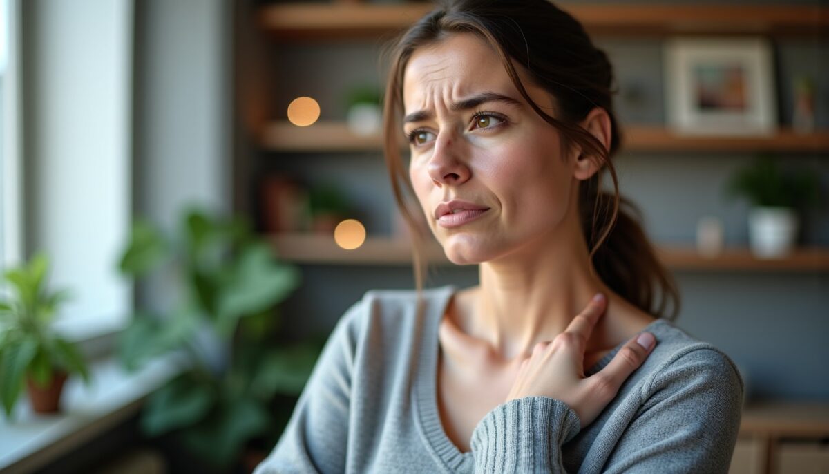 Douleurs sous l’omoplate gauche : causes possibles et solutions fiables, sans erreur